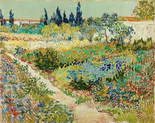 Ogród w Arles, 1888